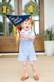Back to School Caterpillar Smocked Benjamin Jonjon