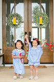 Back to School Caterpillar Smocked Helen Dress