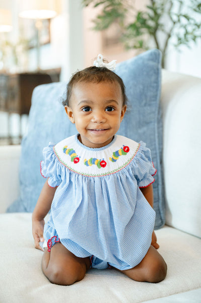 smocked infant christmas dresses white christmas dresses Smocked Christmas Trees Short Sleeve Baby & Toddler Girl Dress Carriage Boutique