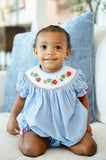 Back to School Caterpillar Smocked Birdie Bubble