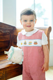 Red Birthday Cakes Smocked Benjamin Jonjon