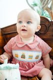 Red Birthday Cakes Smocked Henry Bubble