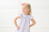 Seashells Smocked Annabelle Bloomer Set