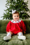 Sugar Plum Fairy Smocked Birdie Bubble