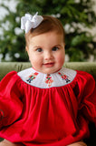 Sugar Plum Fairy Smocked Birdie Bubble