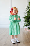 Gingerbread Embroidered Annie Dress
