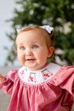 Golfing Santa Smocked Birdie Bubble