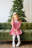Golfing Santa Smocked Helen Dress