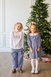 Cowgirl Nutcrackers Smocked Helen Dress
