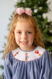 Cowgirl Nutcrackers Smocked Helen Dress
