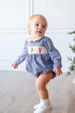 Cowboy Nutcrackers Smocked Henry Bubble