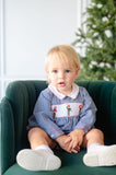 Cowboy Nutcrackers Smocked Henry Bubble