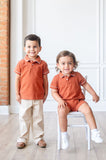 Golden Orange Pima Shep Polo