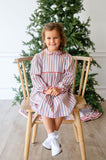 Holiday Stripes Pima Cotton Libby Dress
