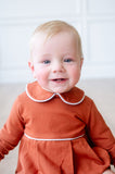 Golden Orange Pima Alexander Bubble Long Sleeve