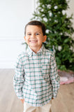 Holiday Golden Fields Plaid Conrad Button Up Shirt