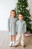 Holiday Golden Fields Plaid Conrad Button Up Shirt