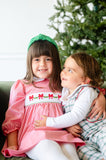 Bow Garland Holiday Caroline Dress