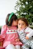Bow Garland Holiday Caroline Dress