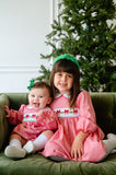 Bow Garland Holiday Caroline Dress