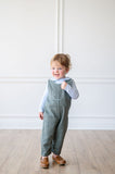 Winter Moss Longall +  Blue Peter Pan Shirt