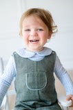 Winter Moss Longall +  Blue Peter Pan Shirt