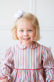 Holiday Stripes Pima Cotton Libby Dress