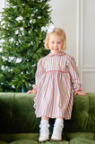 Holiday Stripes Pima Cotton Libby Dress