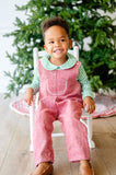Winter Berry Longall +  Green Peter Pan Shirt