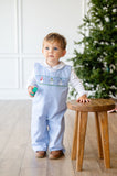 Snowmen Smocked Norman Longall
