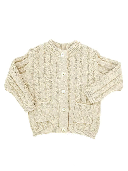 Oatmeal knit cardigan hotsell