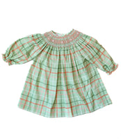 Christmas Plaid Smocked Helen Dress