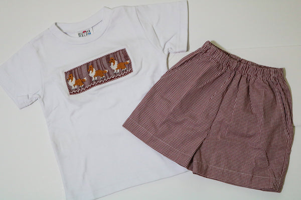 Collie Dogs Beau T-Shirt/Shorts Set (past season)