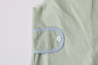 Green Gingham Max Bubble