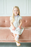 Floral Ribbon Pima Dress