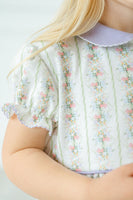 Floral Ribbon Pima Bubble
