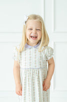 Floral Ribbon Pima Dress