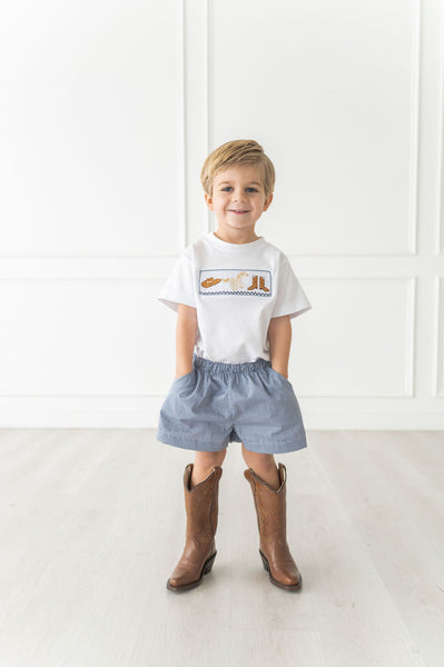Rodeo Cowboy Beau T-shirt/Shorts Set