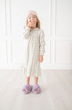 Floral Ribbon Lounge Dress