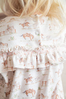 Western Toile Mary Bloomer Set