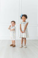 Party Birds Collared Romper