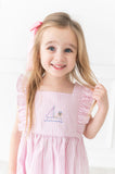 Captain Puppy Ruffle Dress
