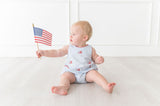 American Flag Sleeveless Bubble (unisex)