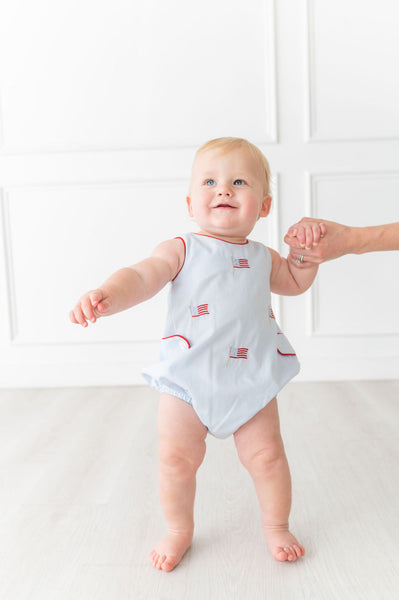 American Flag Sleeveless Bubble (unisex)