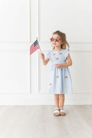 American Flag Pinafore Dress