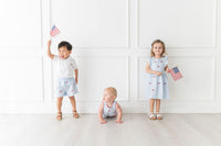 American Flag Pinafore Dress