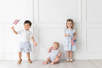 American Flag Pinafore Dress