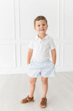 Patriotic Floral Boy Shorts