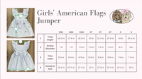 American Flag Pinafore Dress