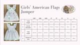 American Flag Pinafore Dress